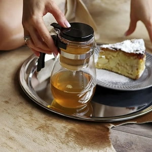 Tetera De Vidrio Con Infusor 550 Ml Gunfu - Fissman