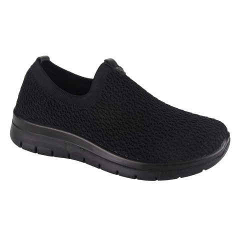 Zapatilla Chalada Mujer Finest-1 Negro Comfort