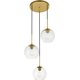 thumbnail image 1 of Lámpara Colgante Living District Baxter de 3 Luces en Latón 110V, 1 of 9