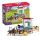 thumbnail image 1 of Playset Schleich Horse Club Stall, 34 piezas, con yegua y potro, 1 of 3
