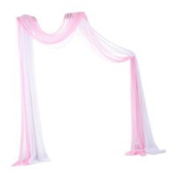 Bothyi - Paneles De Cortina De Telón De Fondo De Fiesta De Arco De Boda 70X550Cm Para Decoración De Escenario