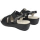 thumbnail image 5 of Sandalia Chalada Mujer Lupe-4 Negro Casual, 5 of 6