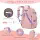 thumbnail image 3 of Mochila Diseño De Conejito Kawaii Para Niñas Con Lonchera Y Estuche Para Lápices, 3 of 3