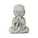 thumbnail image 1 of Mini Estatuilla De Monje Estatua De Buda Sentado Creativo Kungfu Para Coche Teahouse` Not Speak, 1 of 5