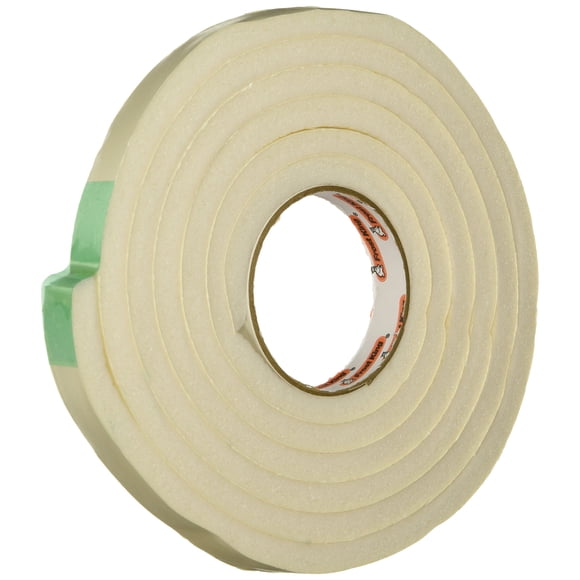 Cinta de espuma Frost King R734WH de goma esponjosa de 11 mm, color blanco