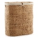 thumbnail image 5 of Cesto de ropa Casafield ovalado de 2 secciones con forma de jacinto de agua, 5 of 7