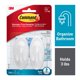 thumbnail image 1 of Gancho Adhesivo Command 2 Unidades Blanco Soporta 3 lb, 1 of 3
