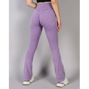 Flix Spa - Calza Mujer Flare Levanta Cola Rib Gym