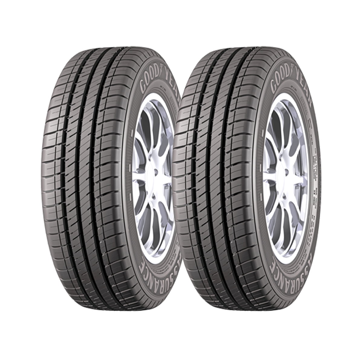 Set 2 Neumaticos Goodyear 185/65 R15 88t Assurance