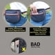 thumbnail image 4 of Bolsa de golosinas para entrenamiento de perros, bolsa de paseo portátil con cierre automático y cinturón ajustable, bolsa de entrenamiento de tela Oxford con dispensador de bolsas para excrementos., 4 of 8
