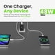 thumbnail image 2 of Cargador GEARit 48W Dual USB-C GaN Rápido PD 3.0 Negro, 2 of 9