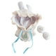 thumbnail image 1 of Pelele Con Capucha Y Figura De Peluche Para Muñecas De 5,91 Pulgadas, Flexibilidad Y Coordinación, Color Azul, 1 of 3