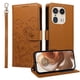 thumbnail image 1 of Funda Cartera para Motorola Edge 50 Ultra 5G Perro Cachorro Grabado con Tarjetas Soporte Correa Marrón, 1 of 6