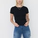thumbnail image 3 of Polera Mujer Manga Corta Roulet Negro Corona, 3 of 5