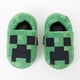thumbnail image 4 of Pantufla Niño Creeper Face Verde Minecraft, 4 of 5