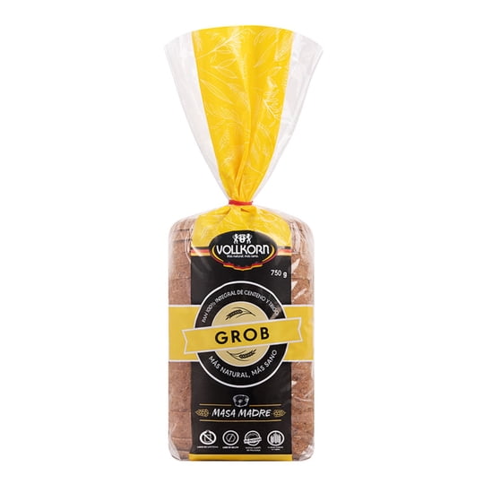 Pan De Molde Centeno Grob 750 g Vollkorn
