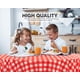 thumbnail image 5 of Utopia Kitchen Manteles Plásticos Redondos Impermeables Paquete de 12 de 213 cm, 5 of 9