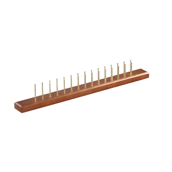Perchero para corbatas Proman Products HG16178 Home Essential con acabado en nogal
