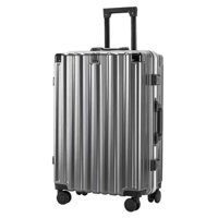 Mobii - Maleta Tapa Dura. Talla M. 40X65X25 Cm. Color Gris. Gris Talla Única