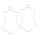 thumbnail image 1 of 2x Bikini Traje De Ba?o Percha Ni?os Ni?as Vestido Titular Ropa Percha Para Dormitorio, 1 of 5