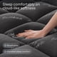 thumbnail image 2 of Cubrecolchón Niagara Sleep Solution Twin con enfriamiento, gris, 2 of 7