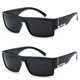 thumbnail image 1 of Locs - Pack de 2 anteojos de sol negros 14 cm de ancho x 4,5 cm de alto, 1 of 1