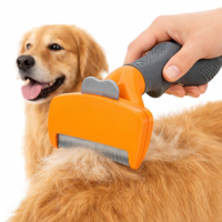 Desheddingtool - Cepillo Deslanador Para Perros Pelo Largo Talla M