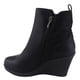 thumbnail image 2 of Botin Chalada Mujer Wedge-41 Negro Casual, 2 of 5
