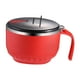 thumbnail image 3 of Ramen Cooker Ensaladera Portátil Ramen Bowl Con Tapa Para Oficina Cocina Dormitorio Rojo Individual, 3 of 3