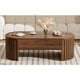 thumbnail image 3 of U-Can 47.2''Lift Top Coffee Table with Hidden Compartment, Partially Assembled Wooden Center Table, Modern Oval Lift Tabletop for Home Living Room(OLD SKU N724P228921D), 3 of 3