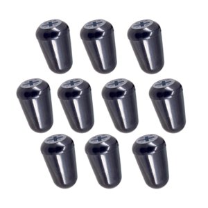 Bothyi - 10X Guitarra Toggle Switch Tip Caps Knob Tip Para Pickup Selector