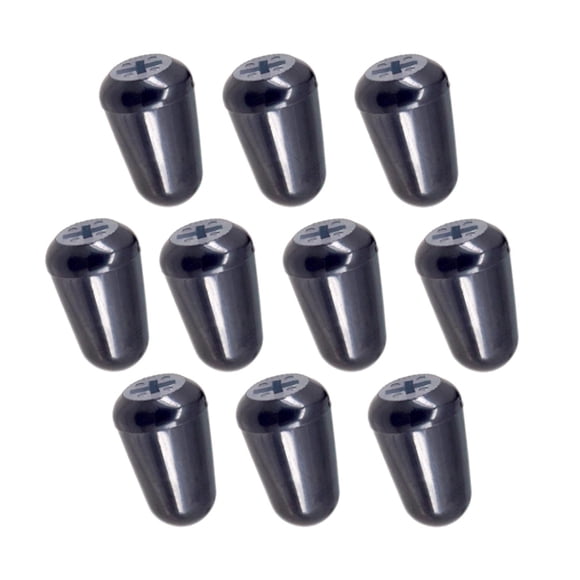 10x Guitarra Toggle Switch Tip Caps Knob Tip Para Pickup Selector