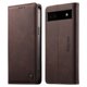 thumbnail image 1 of Funda Billetera de Cuero para [Google Pixel 6a], Bloqueo RFID, Tarjetas y Soporte Café, 1 of 5