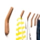 thumbnail image 1 of Ganchos de pared Muzi Wood, paquete de 2 ganchos para abrigos, madera de haya, 1 of 6