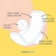 thumbnail image 3 of Natracare Toalla Higiénica Ultra Extra Súper 10 Un Orgánica, 3 of 4