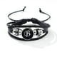 thumbnail image 5 of Stackable PU Leather Chain Bracelet - 26 English Letter Pattern - Perfect Birthday Gift for Personality Lovers!, 5 of 5