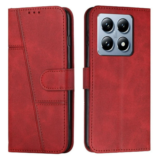Funda Flip para FOXDOCK Xiaomi 14T Pro – Carcasa delgada y resistente a impactos con soporte para uso diario y profesional