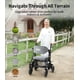 thumbnail image 4 of Combo de silla de ruedas Rollator Walker VOCIC 2024 para personas mayores, 4 of 9