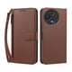 thumbnail image 1 of Funda Tipo Billetera para TCL 60 5G con Soporte y Bolsillo con Cierre Marrón, 1 of 1