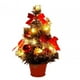 thumbnail image 3 of Árbol De Navidad De Escritorio Con Luces, Decoración Del Hogar Para Fiesta De Granja, Año Nuevo, 20 Luces, 30cm, 3 of 5