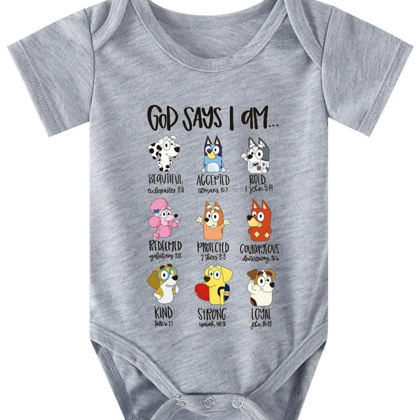 Infant Baby Girls Cute Animal Graphic Print Romper, Newborn Short Sleeve Round Neck Onesie Clothes