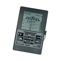 Ioensy - Medición De Medidor De Velocidad De Monitor Electrónico De Contador De Máquina De Remo Portátil