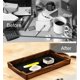 thumbnail image 2 of CADDY Moginno Bandeja de escritorio de madera de nogal 219x125x33mm, 2 of 5
