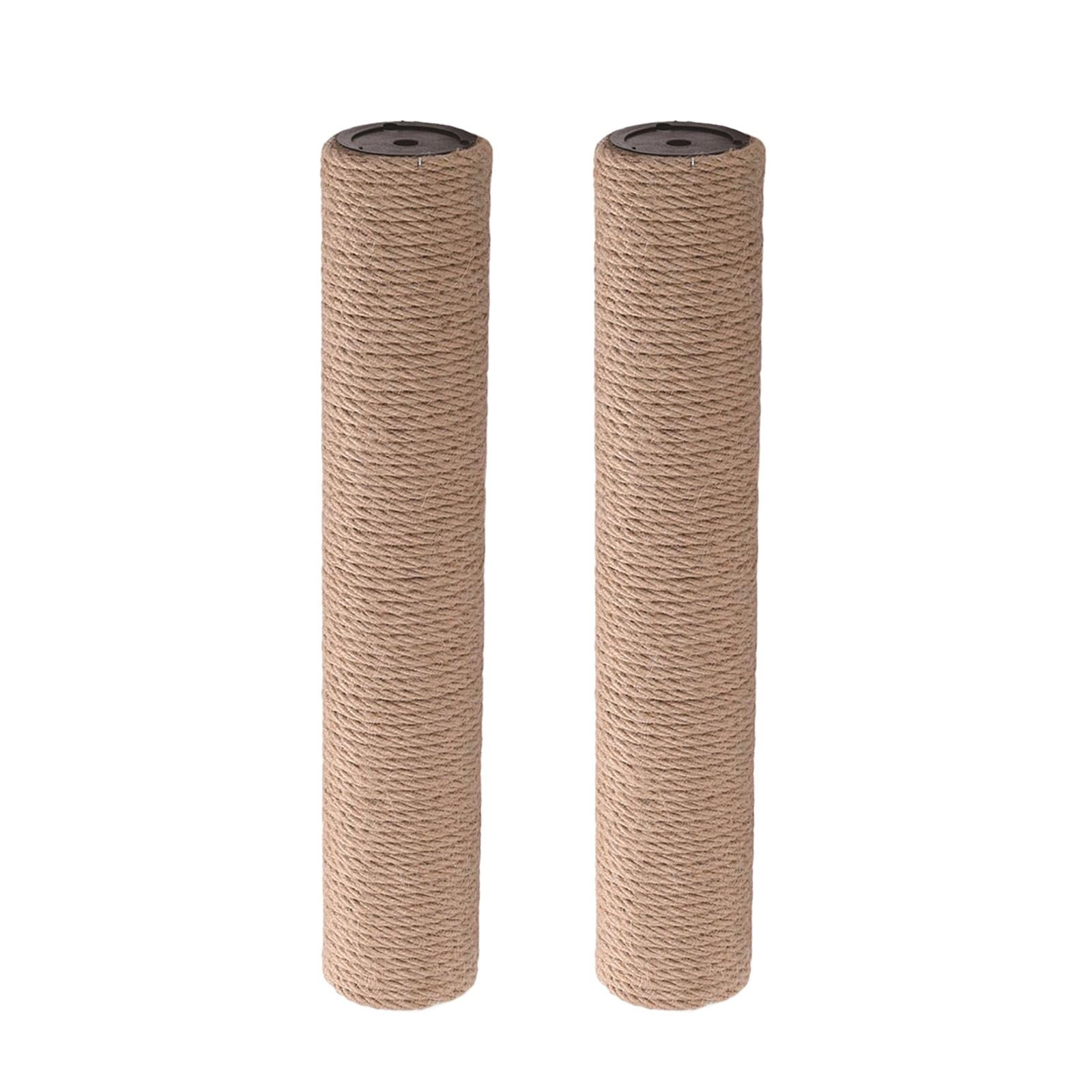 Poste De Rascado Para Gatos Poste De Repuesto Para Rascador De Gatito Marrón 50 Cm