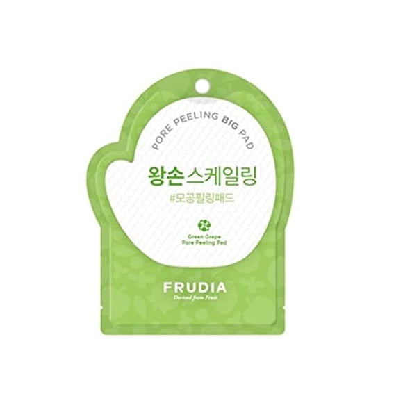 Pad exfoliante FRUDIA Green Grape para poros, tamaño grande