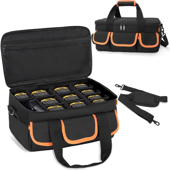 Estuche para Baterías WELIDAY para DeWalt 40 × 25 × 18 cm