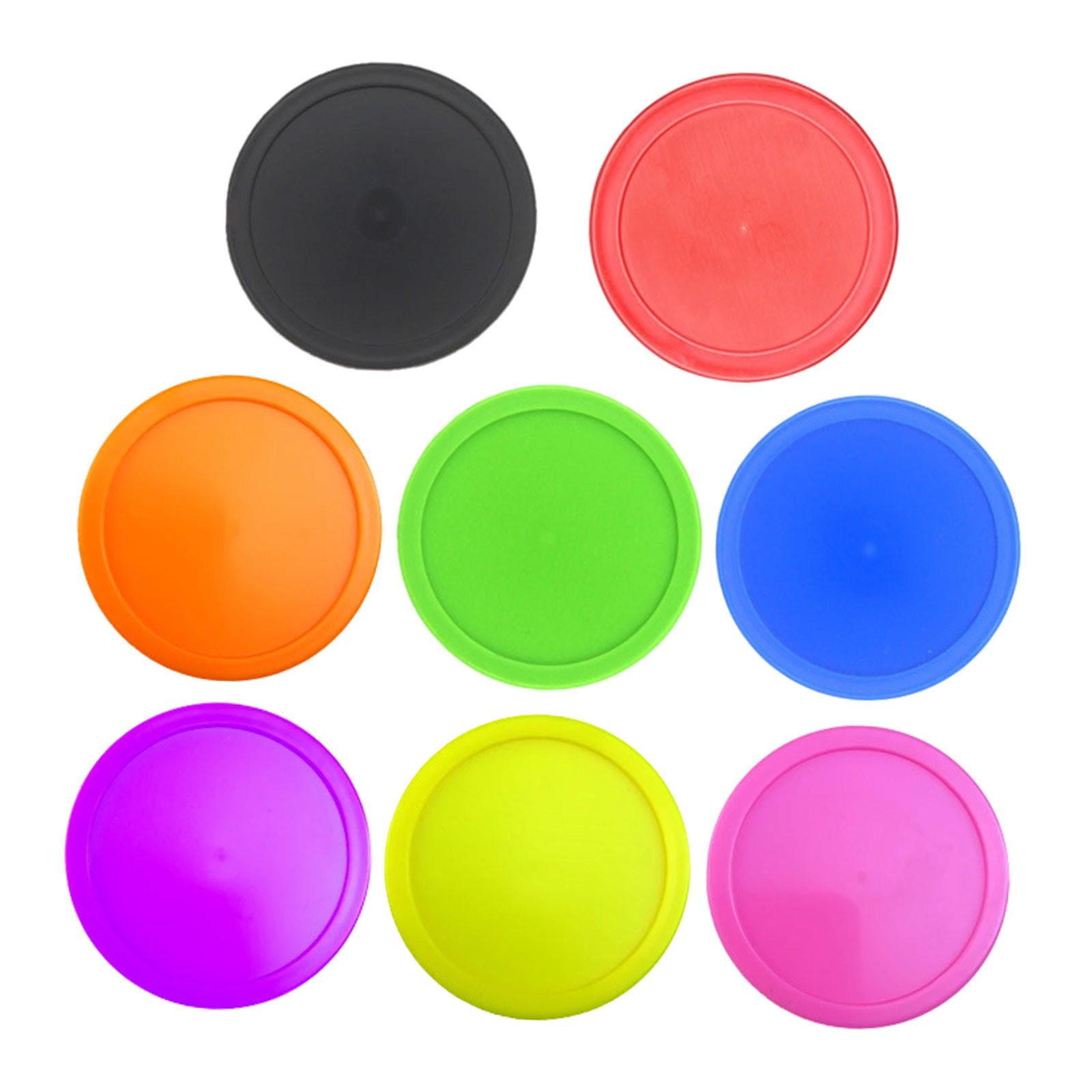 Magideal - 8 Piezas Pucks De Hockey De Aire Pucks De Mesa De Hockey De Aire Reemplazo De Tamaño Pequeño Para Niños Mesa De Hockey De Aire Reemplazar Para Fiesta