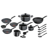 Bateria De Cocina Antiadherente Super Cook 26 Piezas Tefal