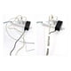 thumbnail image 2 of 20x Pack Amarra Cable Organizador Reutilizable Velcro Cintas blanco, 2 of 7