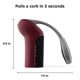 thumbnail image 2 of Sacacorchos Vertical Rabbit con Cortafi lo Negro, 2 of 5